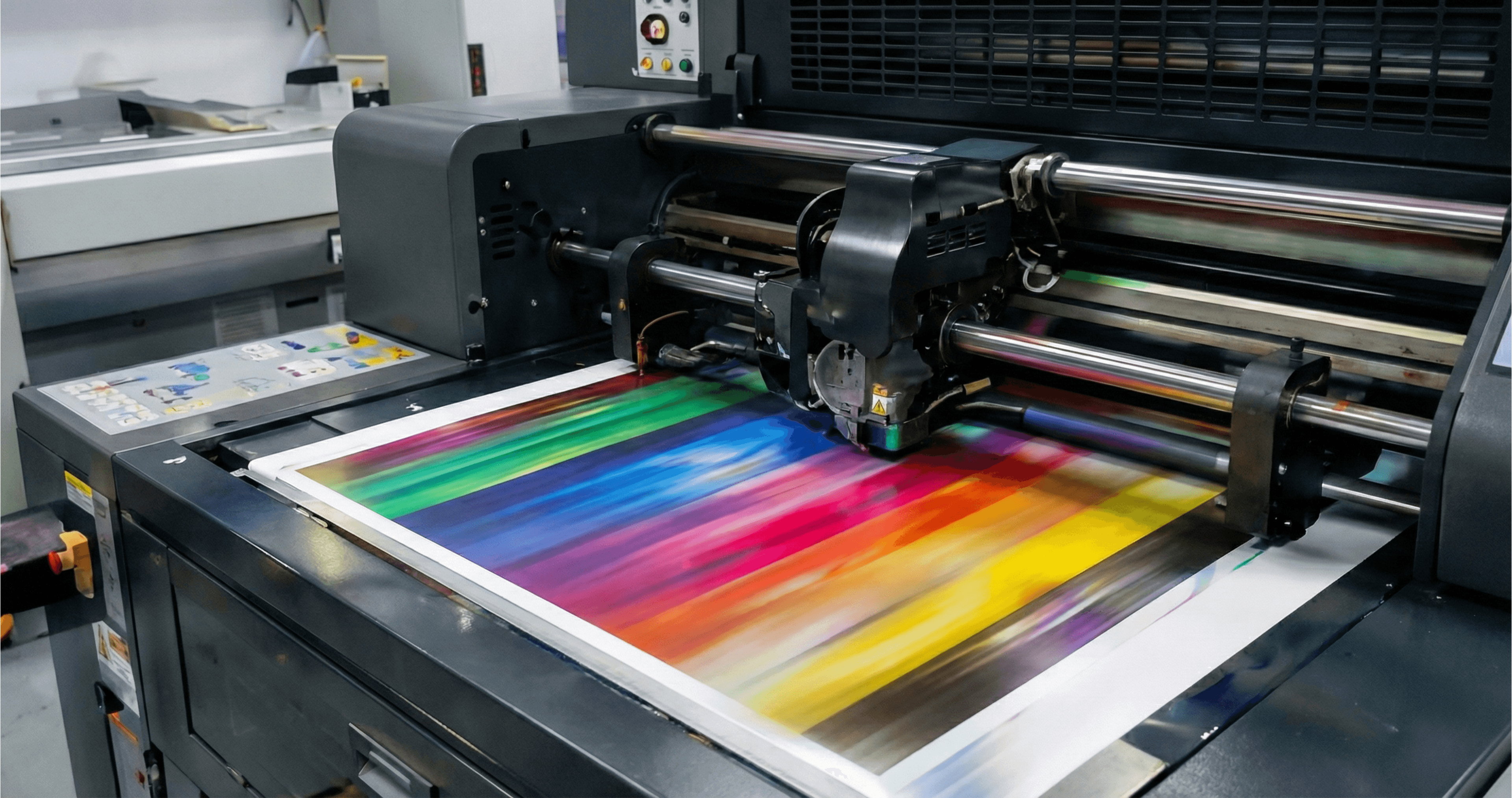 Colorful ink swirls 2